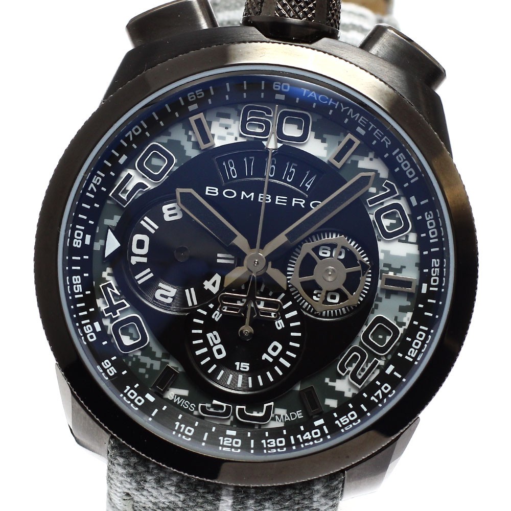 BOMBERG BOLT-68 Camouflage BS45CHPGM.019.3 Chronograph Date Quartz Men’s _881521