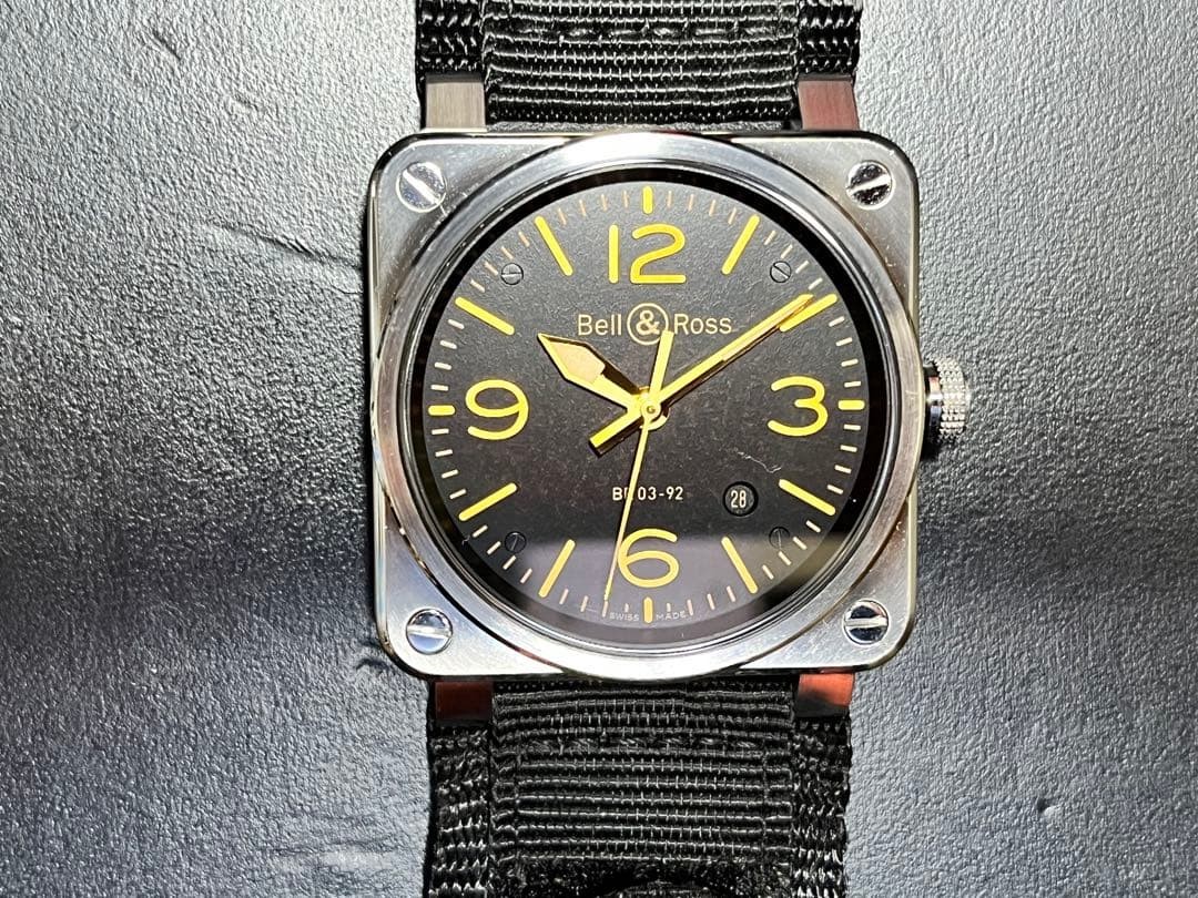 Bell & Ross BR03-92 Golden Heritage Black Dial 42mm Men’s Watch