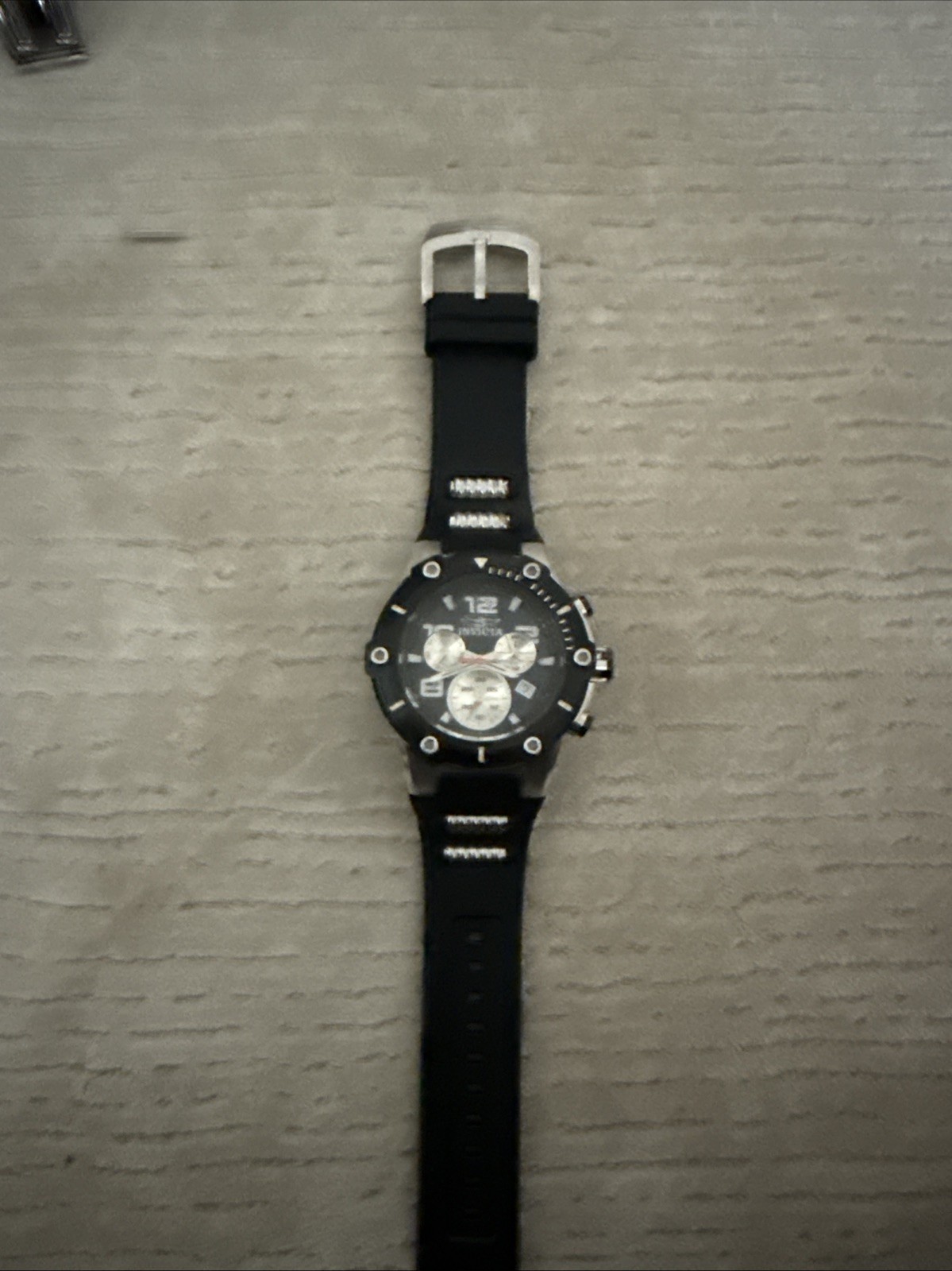 invicta mens watch 22235 Tritnite Night Glow Flame Fusion Not Working For Parts