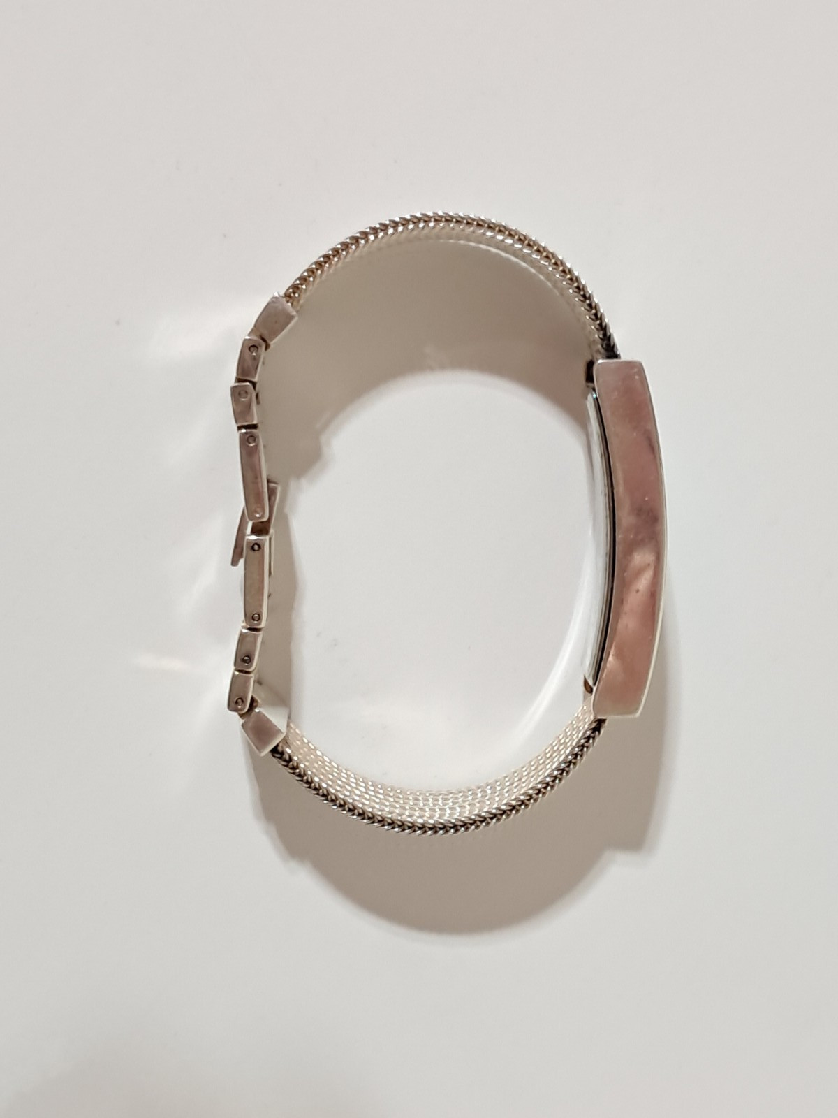 ECCLISSI Sterling Silver Bracelet Watch with Turquoise Face