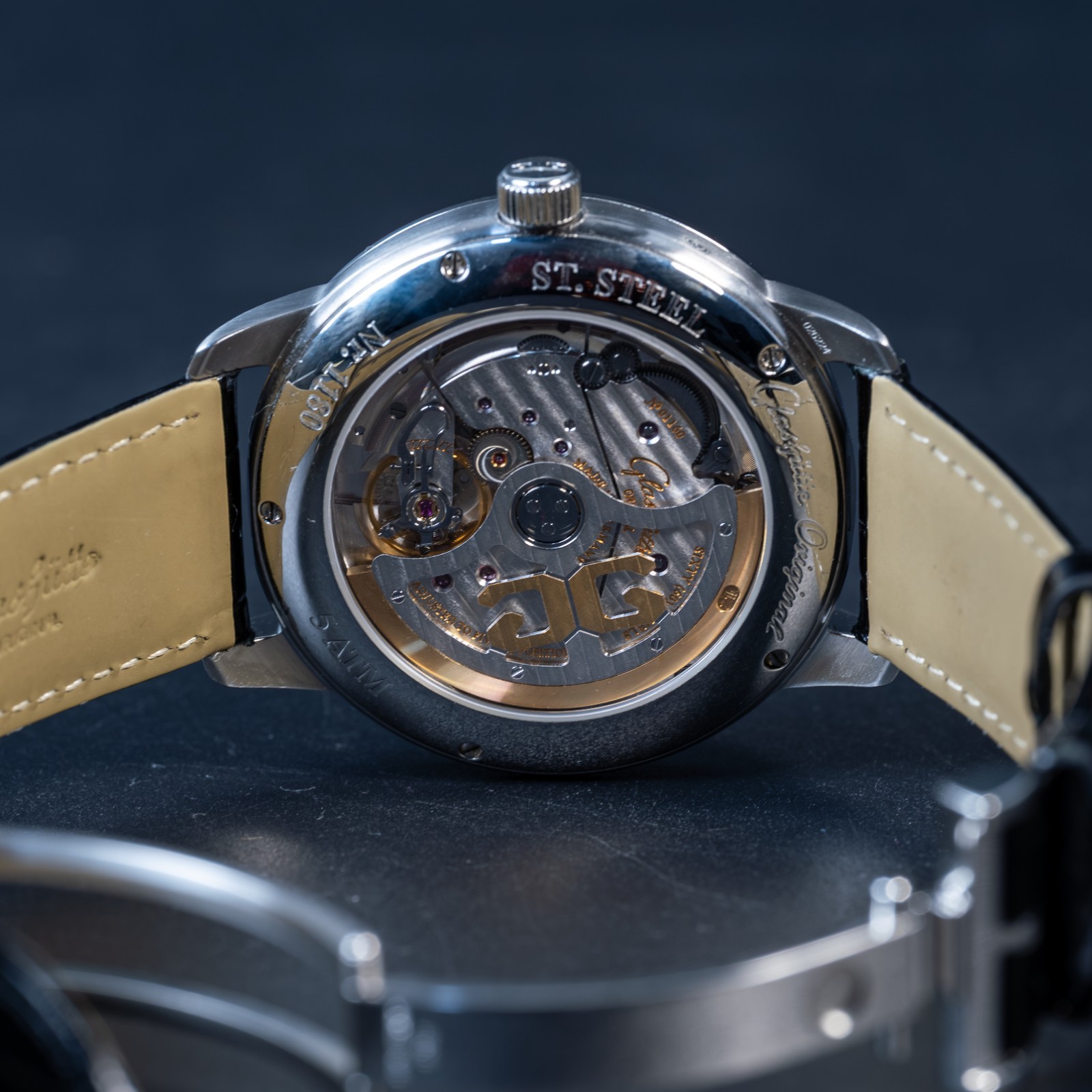 Glashütte Original Senator Observer 44mm Silver Dial 100-14-05-02-04 Complete