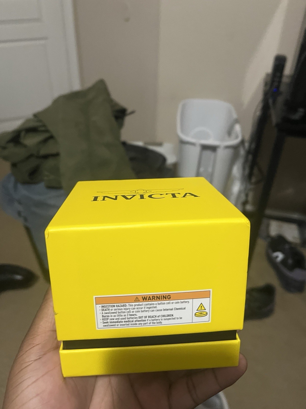 Gold Invicta Automatic Watch 30548
