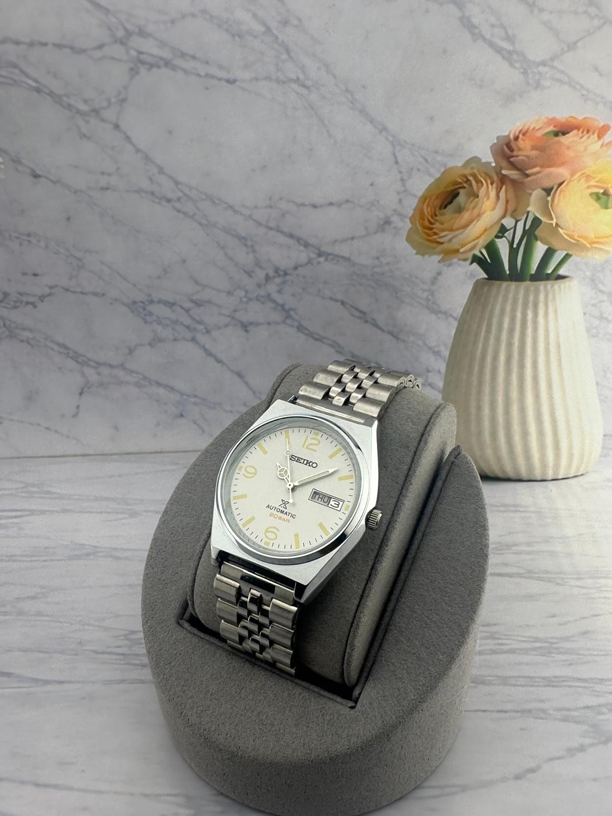 Vintage Seiko Automatic 6309A 17 Jewels D/D Japan made Man’s Wrist Watch