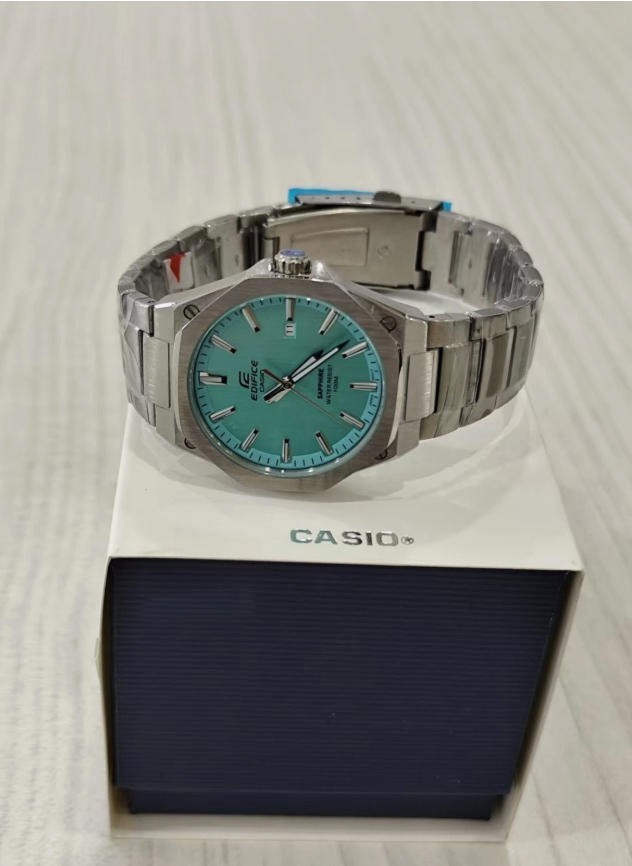 Casio Adelphy EFR-S108D-2BV Men’s Watch Sapphire Crystal Steel Quartz Watch