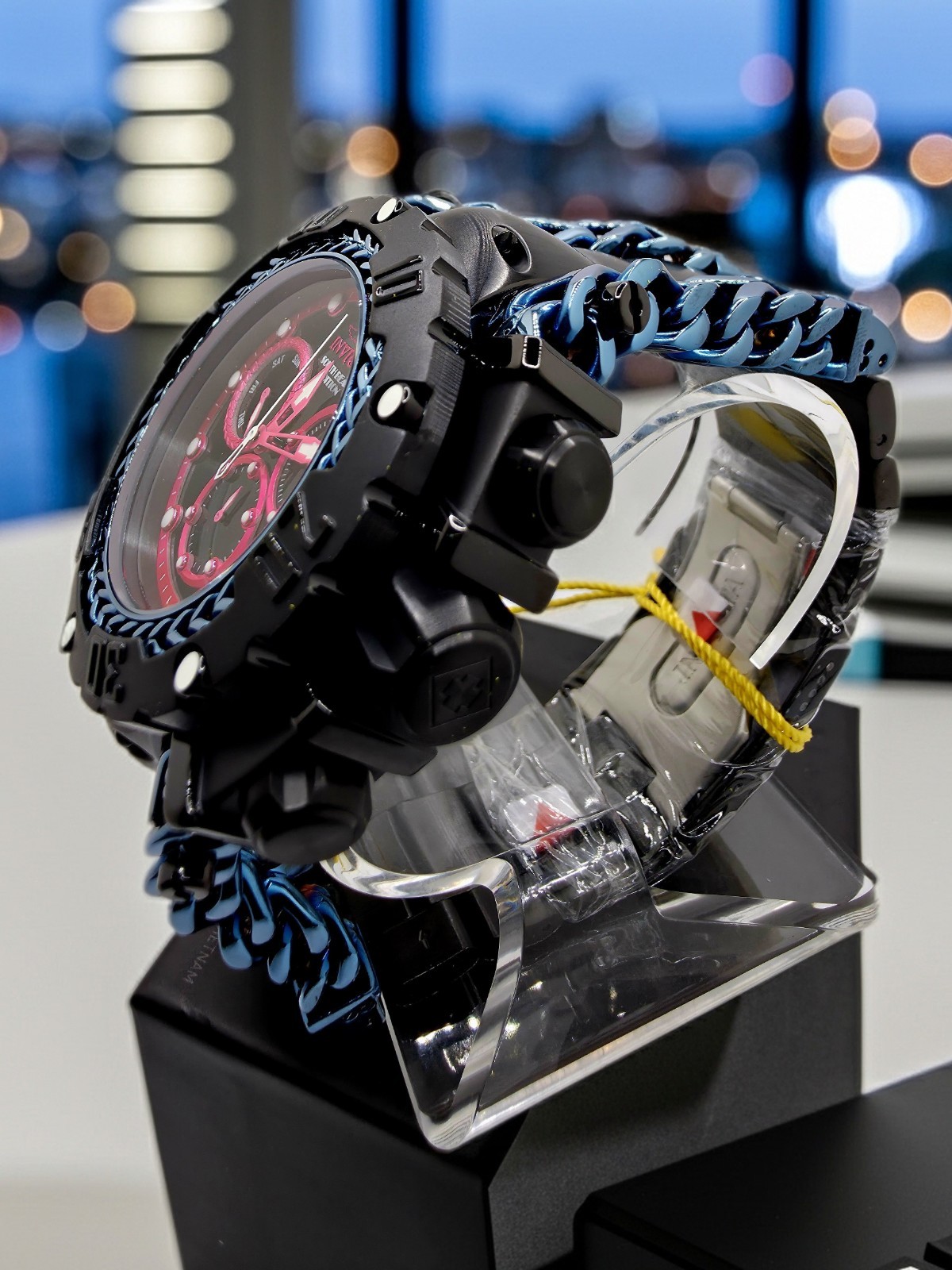 🔥🔥🔥INVICTA GLADIATOR SOUTH BEACH SWISS RONDAZ60 CALIBER 58.3MM ICE BLUE🔥🔥🔥