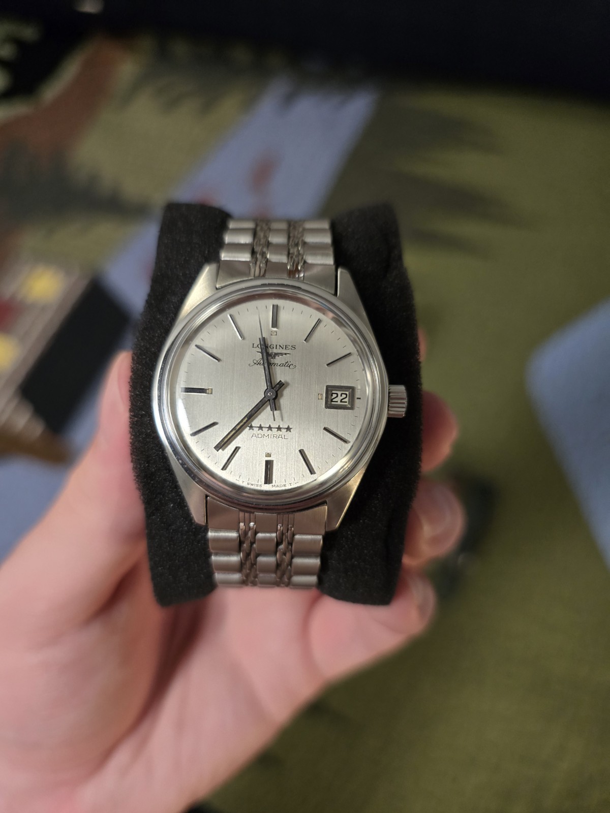 Longines Admiral Five Star (Vintage Men’s Automatic Swiss Watch)