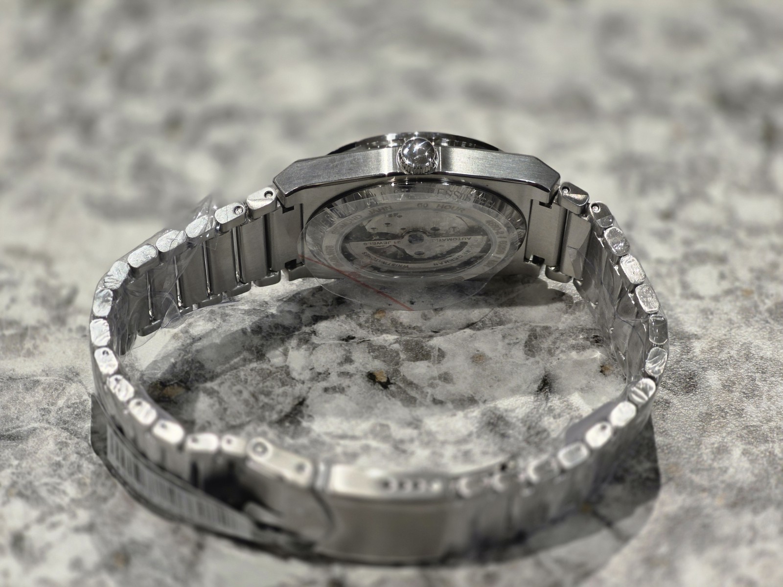 Ruhla “Space Control” Brown Dial Men’s Integrated Bracelet Automatic Watch