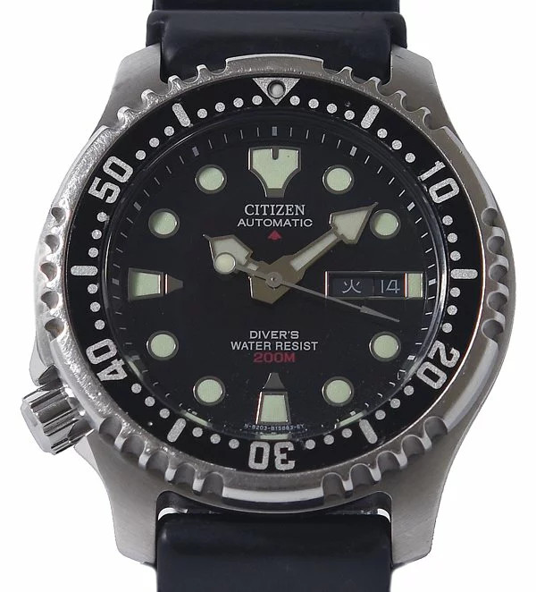 CITIZEN PROMASTER NY0040-09E 8203-S034124 Used watch Excellent condition