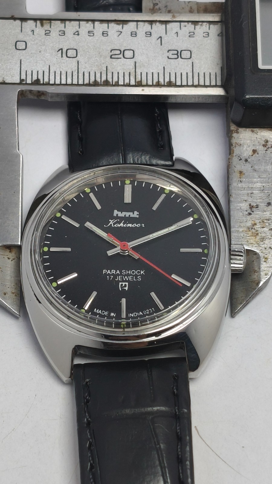 HMT Kohinooor 17J Hand Winding Wrist Watch For Men’s In Working Condition