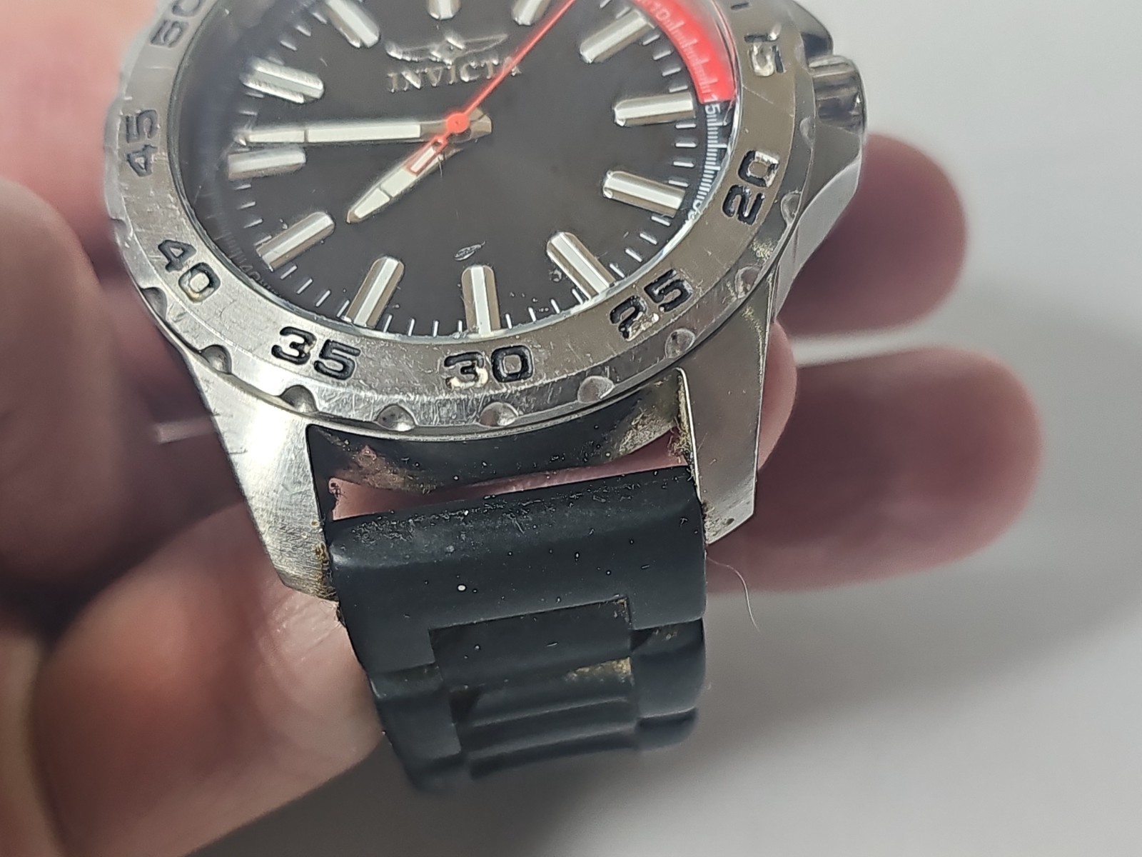 INVICTA 14mm PRO DIVER MASTER OF THE OCEANS WATCH – TRITNITE NIGHT GLOW No 21855