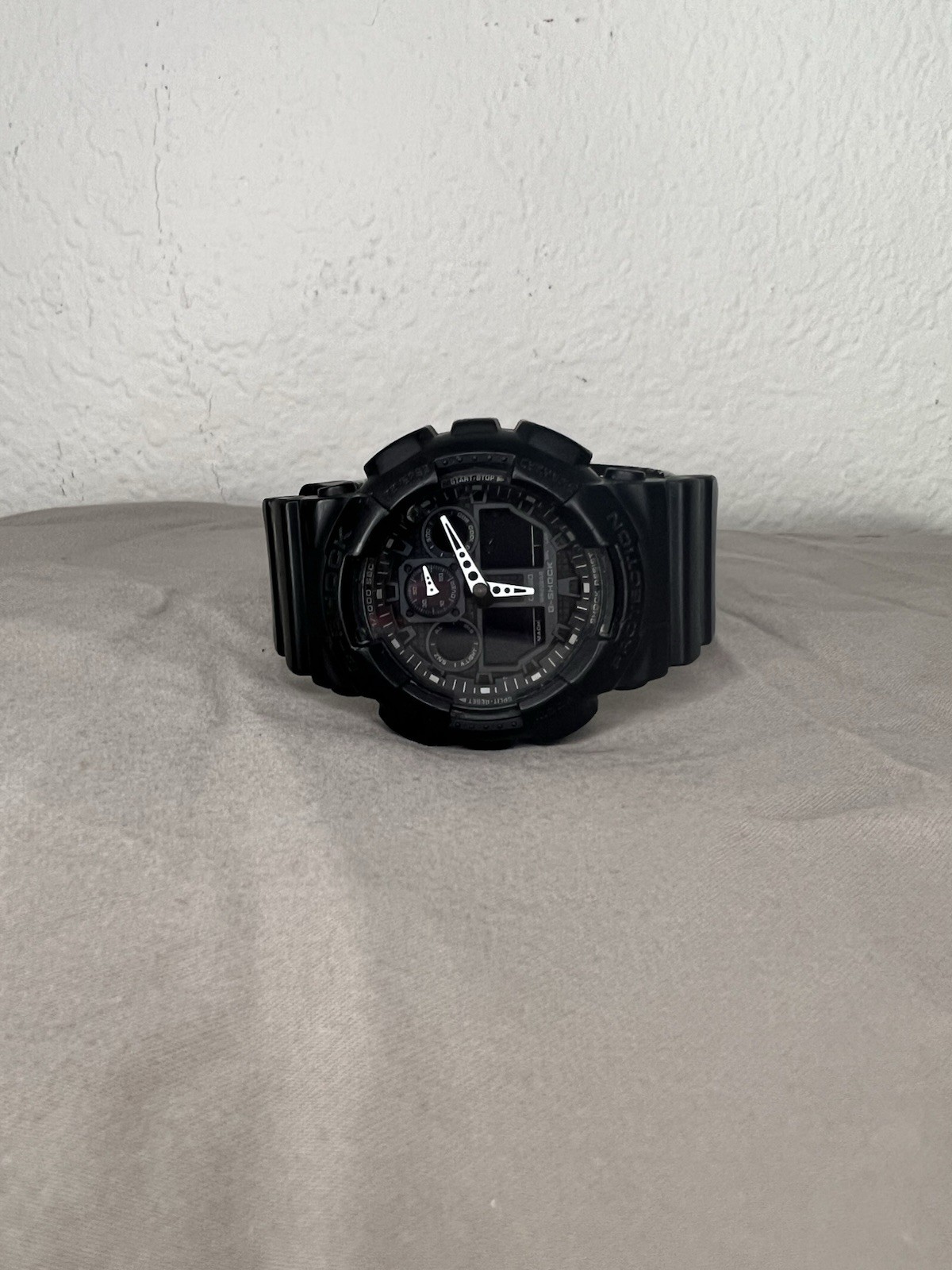 Casio Men’s G-Shock GA100-1A1 Wristwatch Black On Black