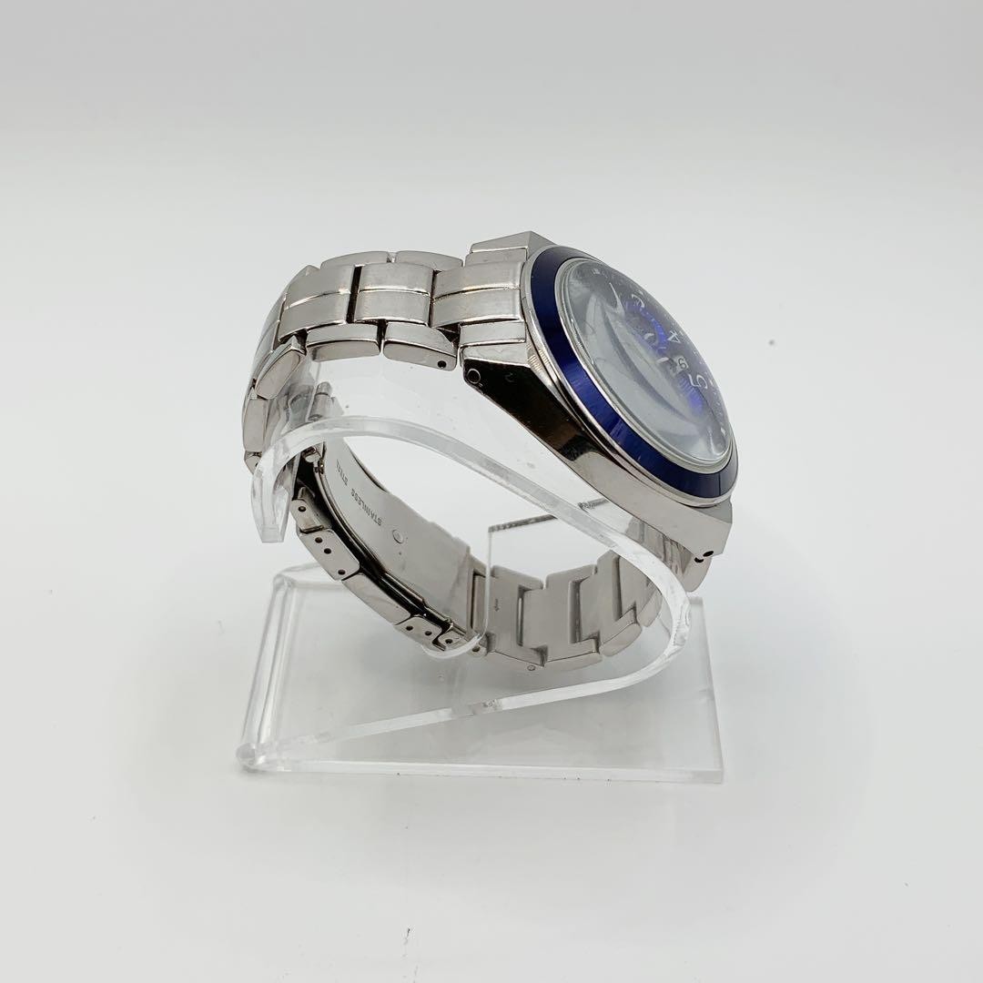 [Working Condition] Citizen INDEPENDENT Chronograph Men’s Watch, Blue Dial