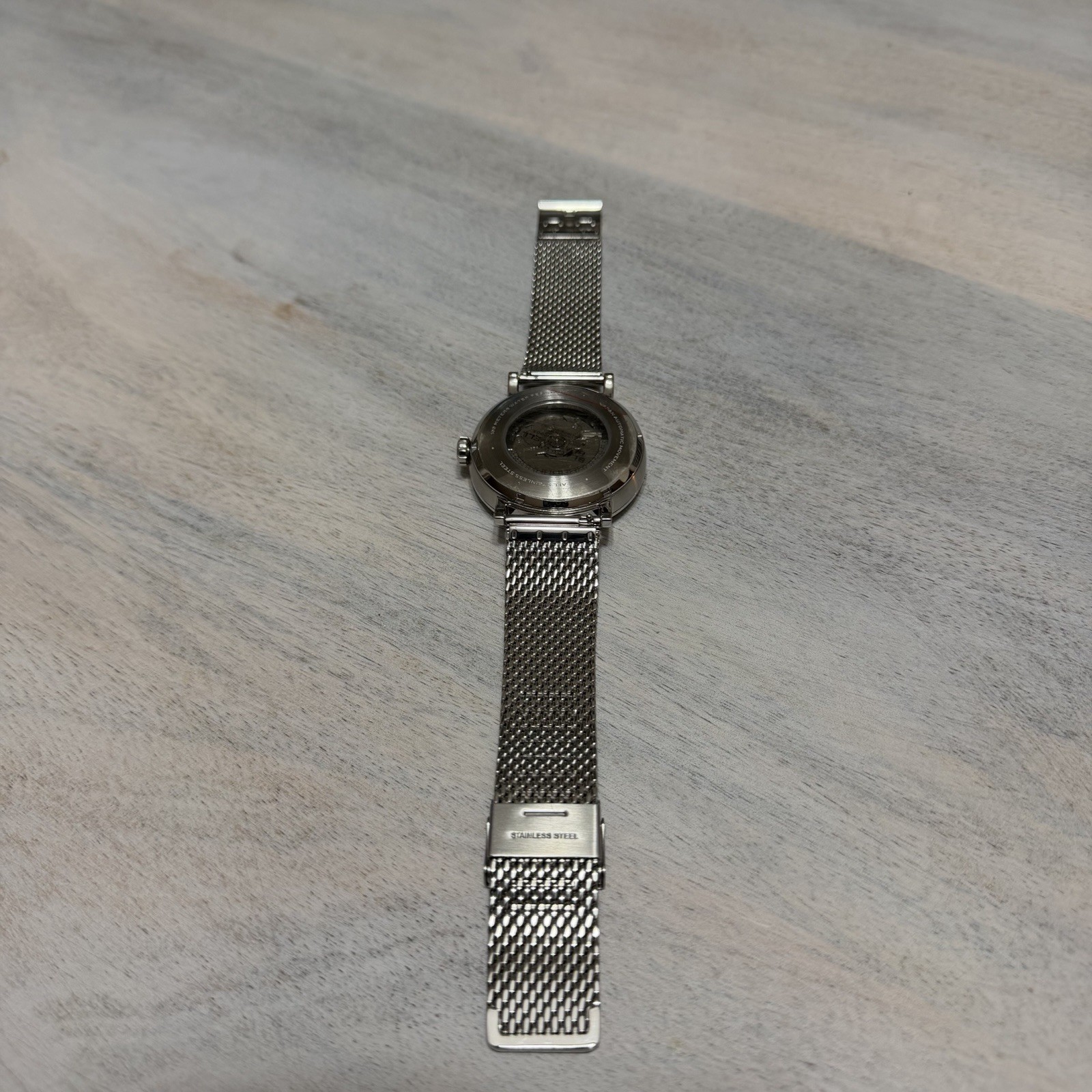 Blackwell Project 10003 Automatic Watch Grey Dial Stainless Steel Japan Movement