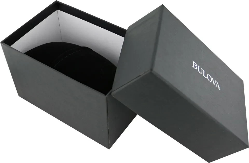 Bulova Men’s Sutton Date Indicator Quartz Gray Watch 29MM 96B443