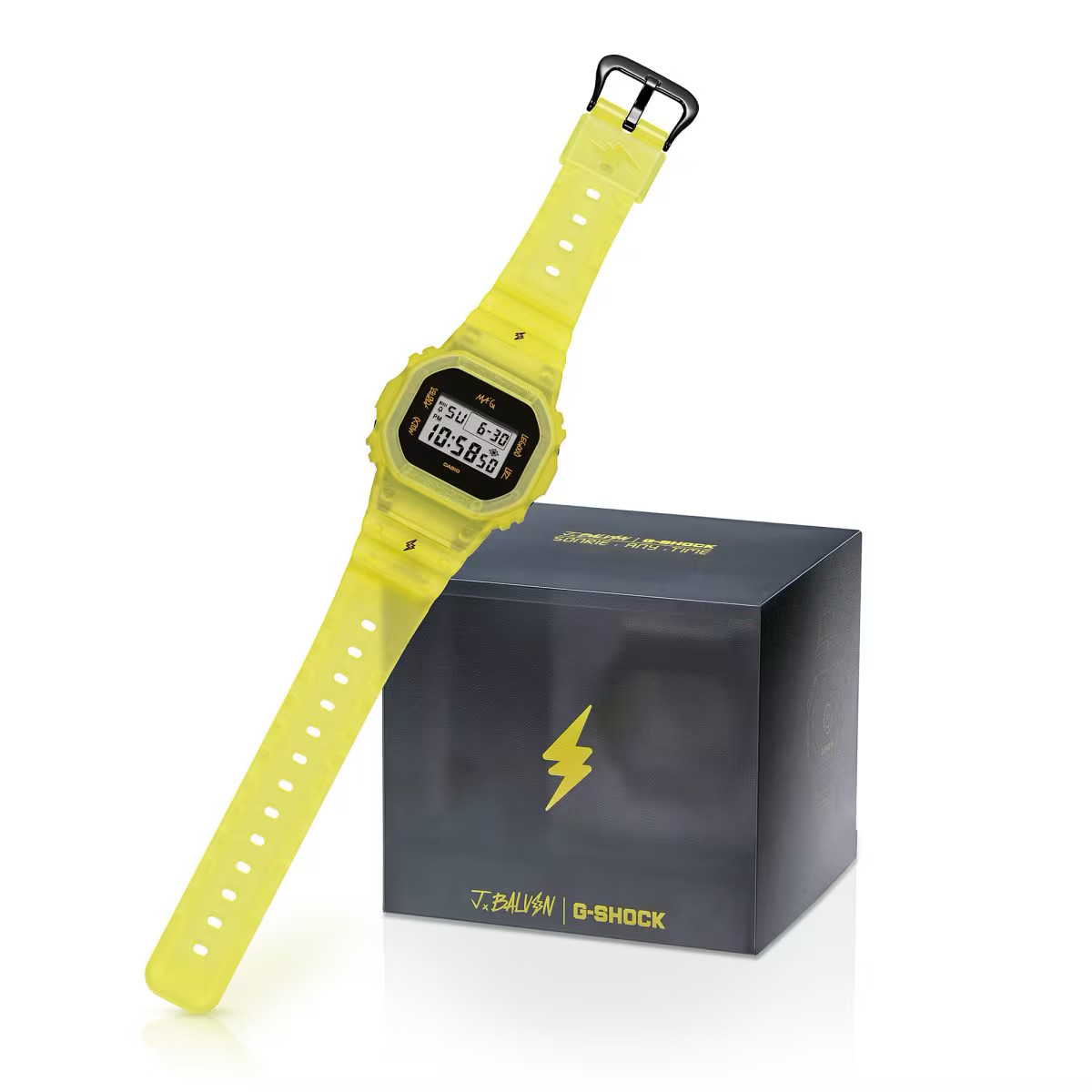 Casio G-Shock J Balvin Colab DWE5600JB1A9 Set