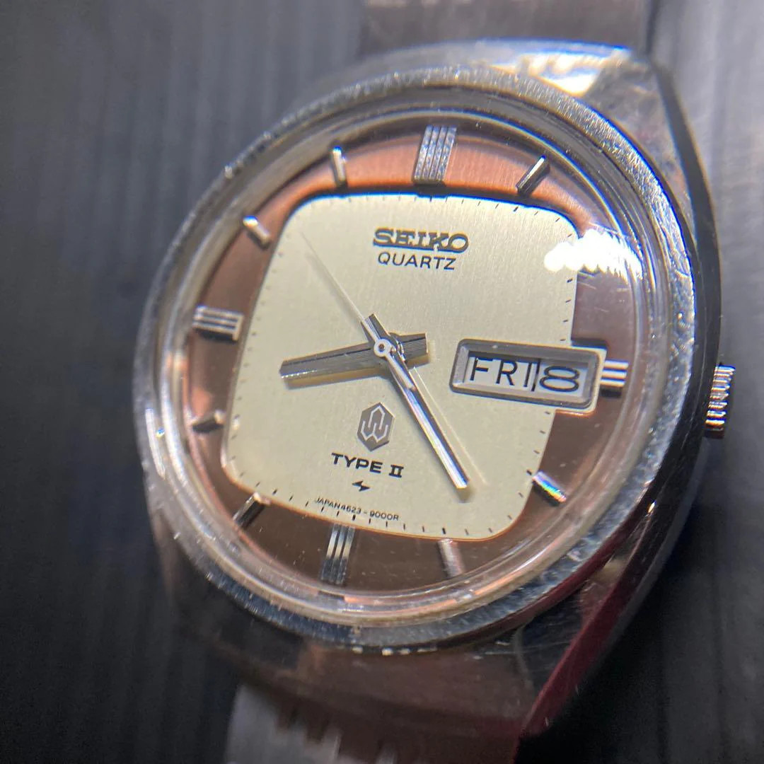 SEIKO Type II 4623 Quartz Stainless Steel Watch