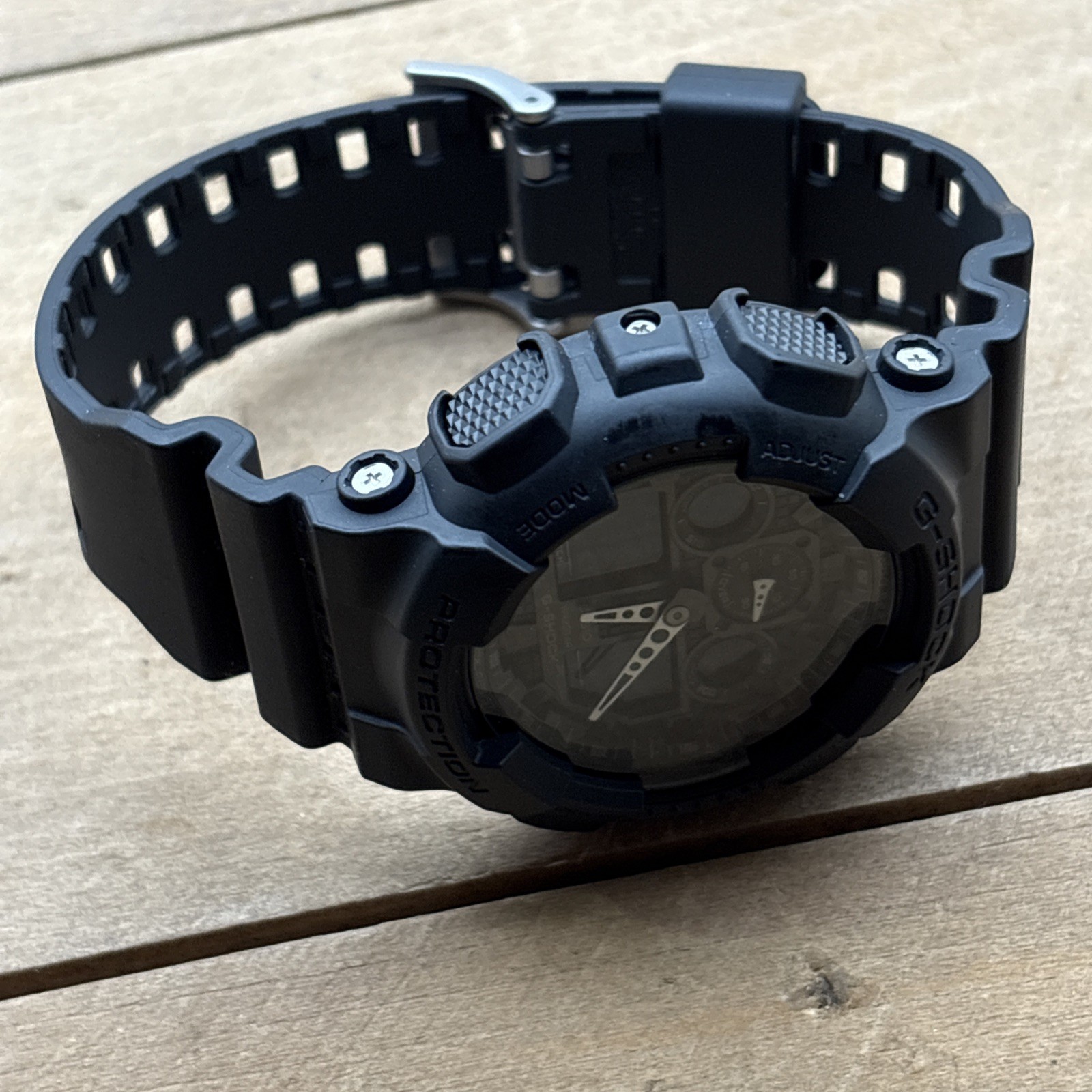 G-Shock GA-100 5081 Analog / Digital Men’s Watch Matte Black Water Resistant