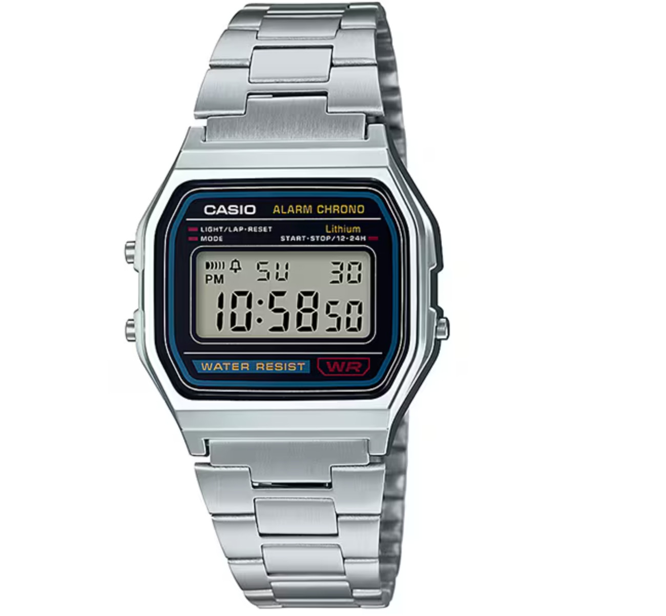 Casio Japan Men’s Classic Dial Wristwatch Digital A158WA-1