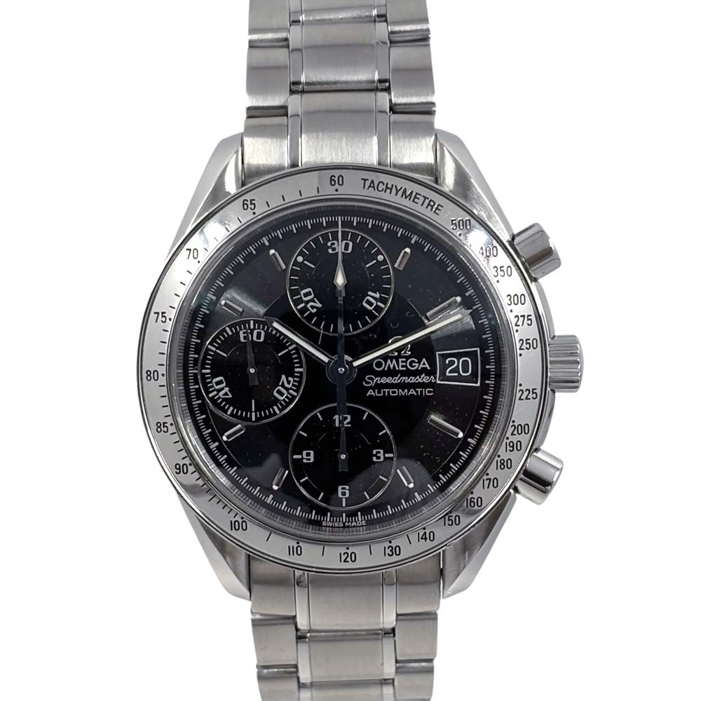 Omega Speedmaster 3513.50 Stainless Steel Diamond 38.0mm Wristwatch #KNW2023