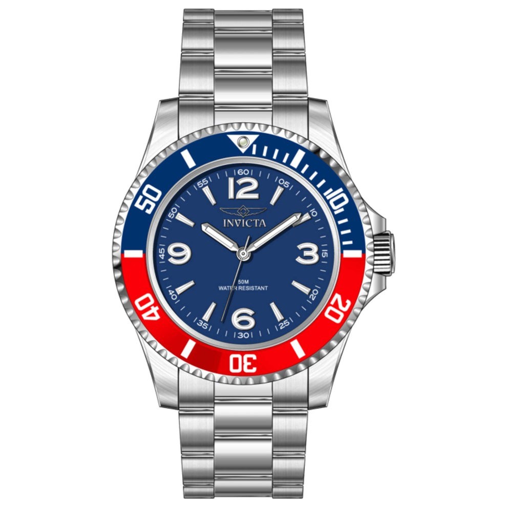 Invicta Specialty Rowan 69482 Men’s 40mm Stainless Steel Quartz Watch Brand New