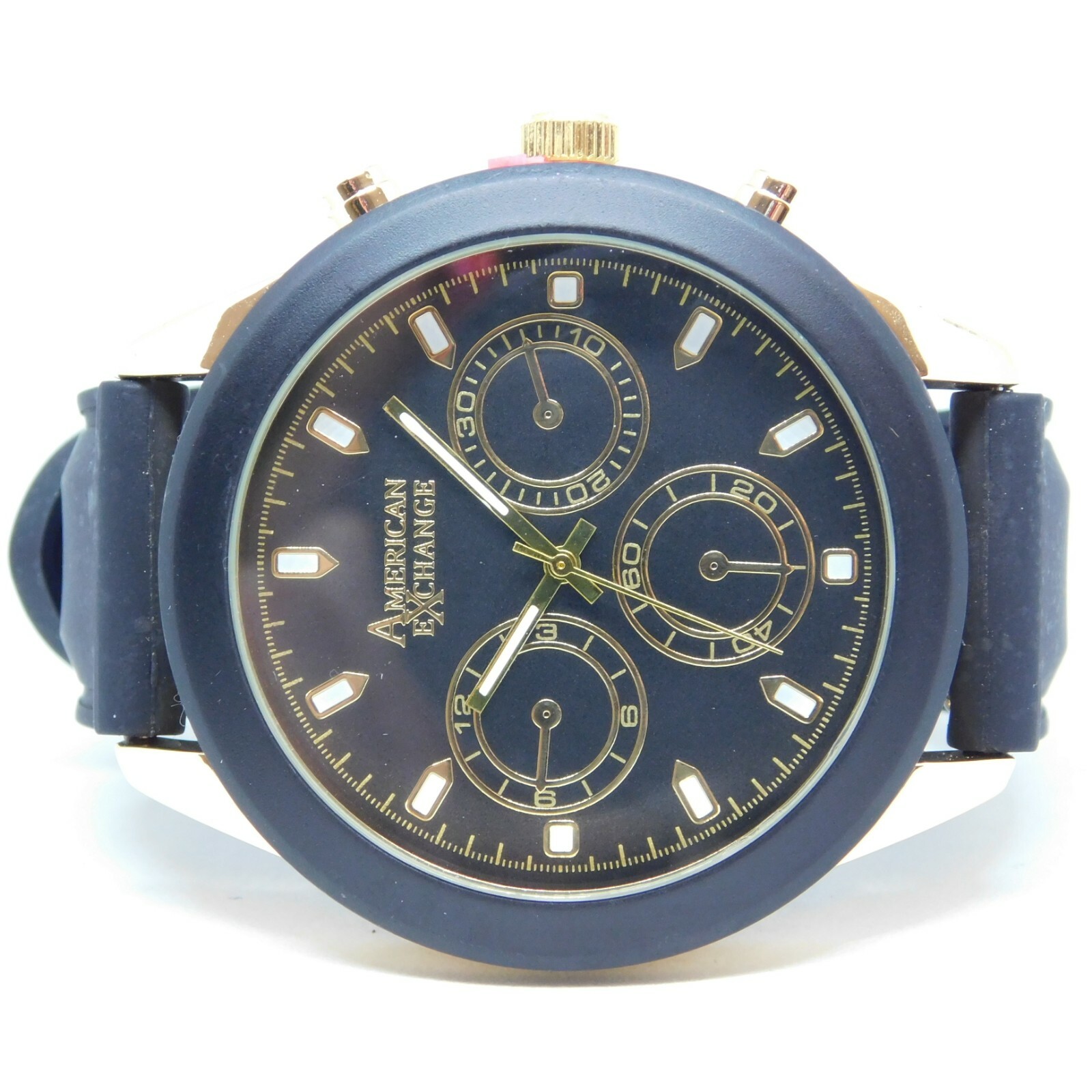 Massive American Exchange 9086 Two Tone Quartz Analog Men’s Fashion Watch
