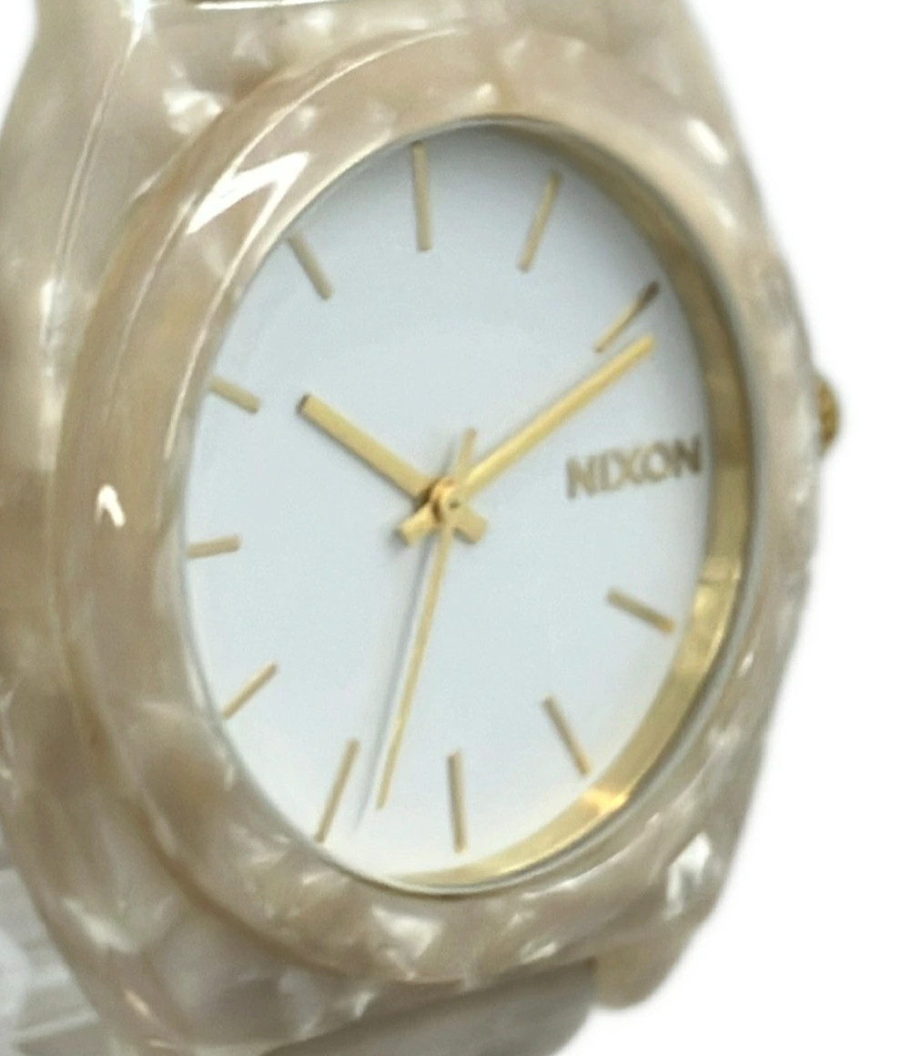 [A1R] Nixon Wristwatch Time Teller Quartz White [z2p]