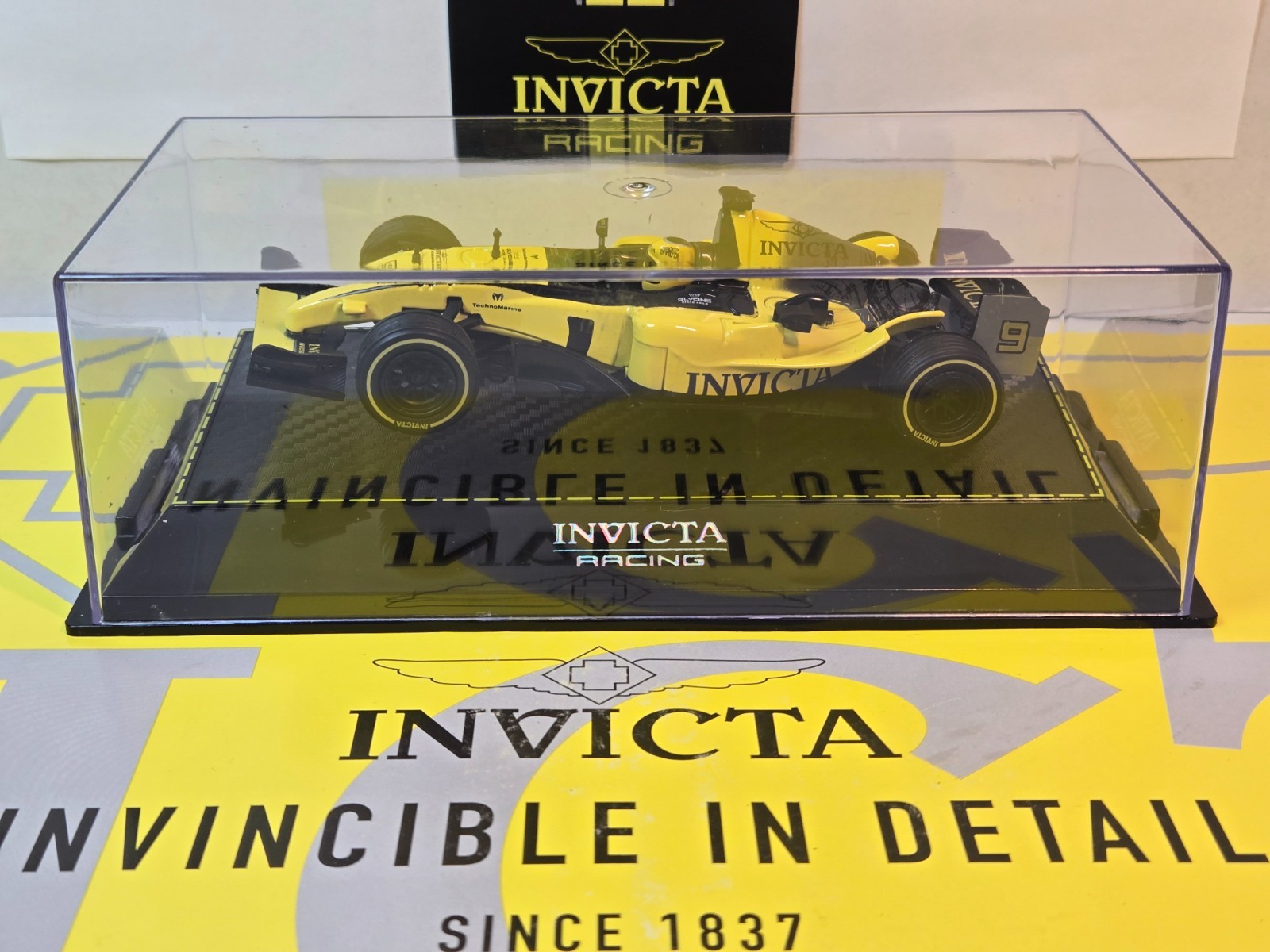 Invicta Special Edition Replica Racing Car w/ Invicta 44mm Watch (47736) Bundle