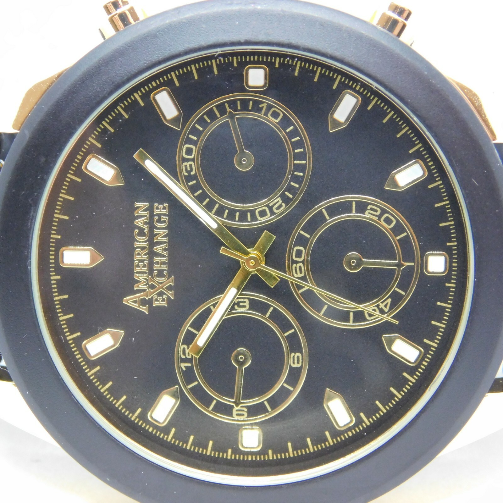 Massive American Exchange 9086 Two Tone Quartz Analog Men’s Fashion Watch