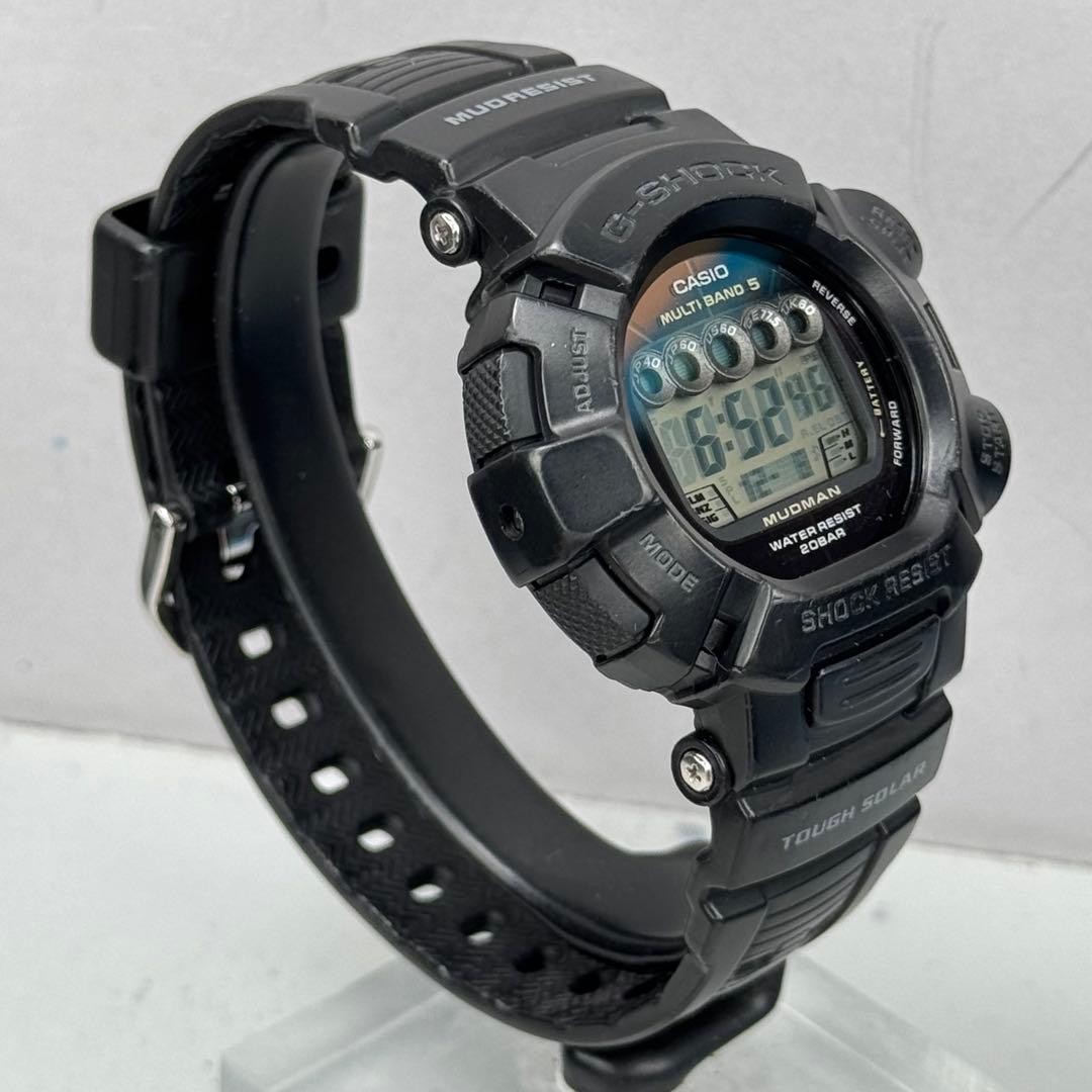 Excellent Condition G SHOCK GW 9000 MUDMAN Mudman Radio Solar