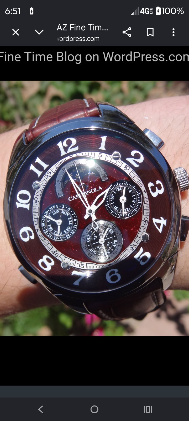 Campanola Ah4000-01x 196/300 Grand Complication minute repeater limited numbered