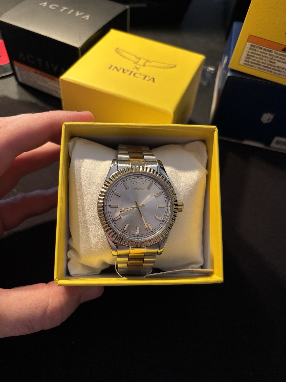 Invicta specialty 40mm gold , silver