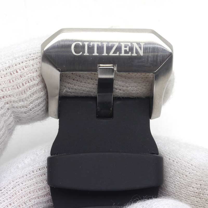 Citizen Promaster Marine Solar Watch Black Rubber Strap From Japan