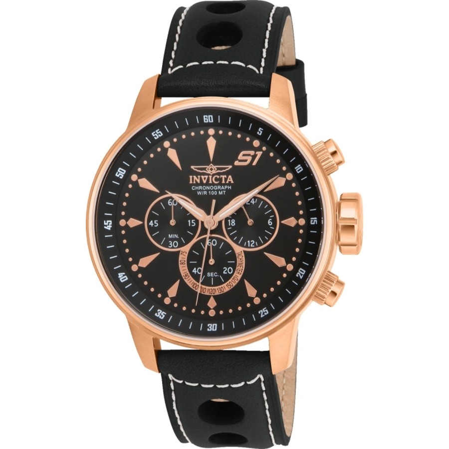 Invicta S1 Rally Chronograph Quartz Black Dial Men’s Watch 16013
