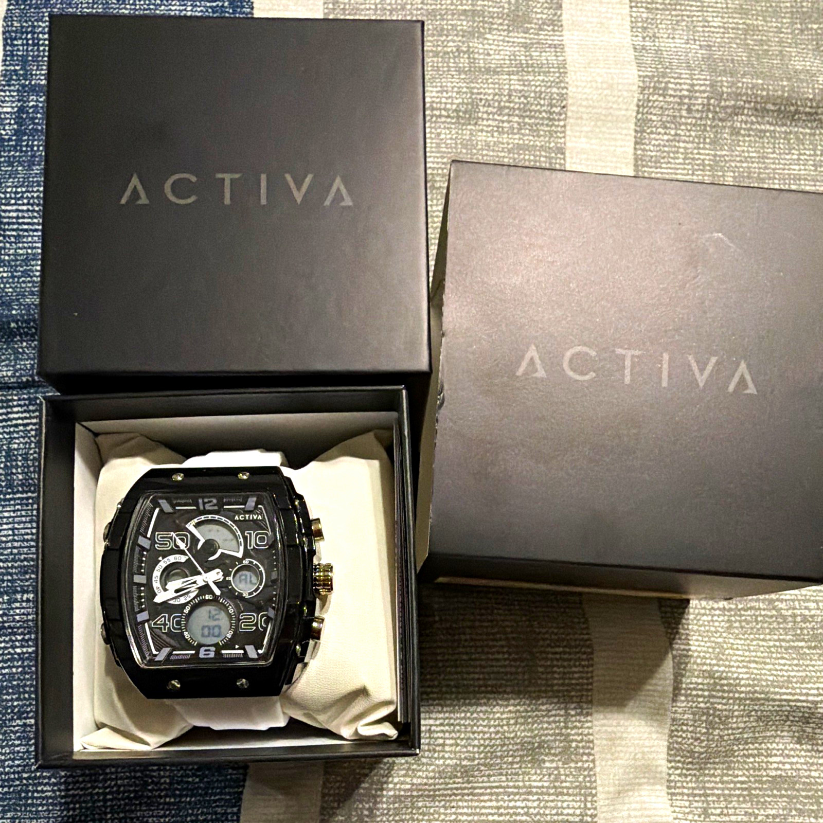 Activa Vion X Invicta Digital Essentials Men’s Watch – 45mm. White (ACW8109-008)
