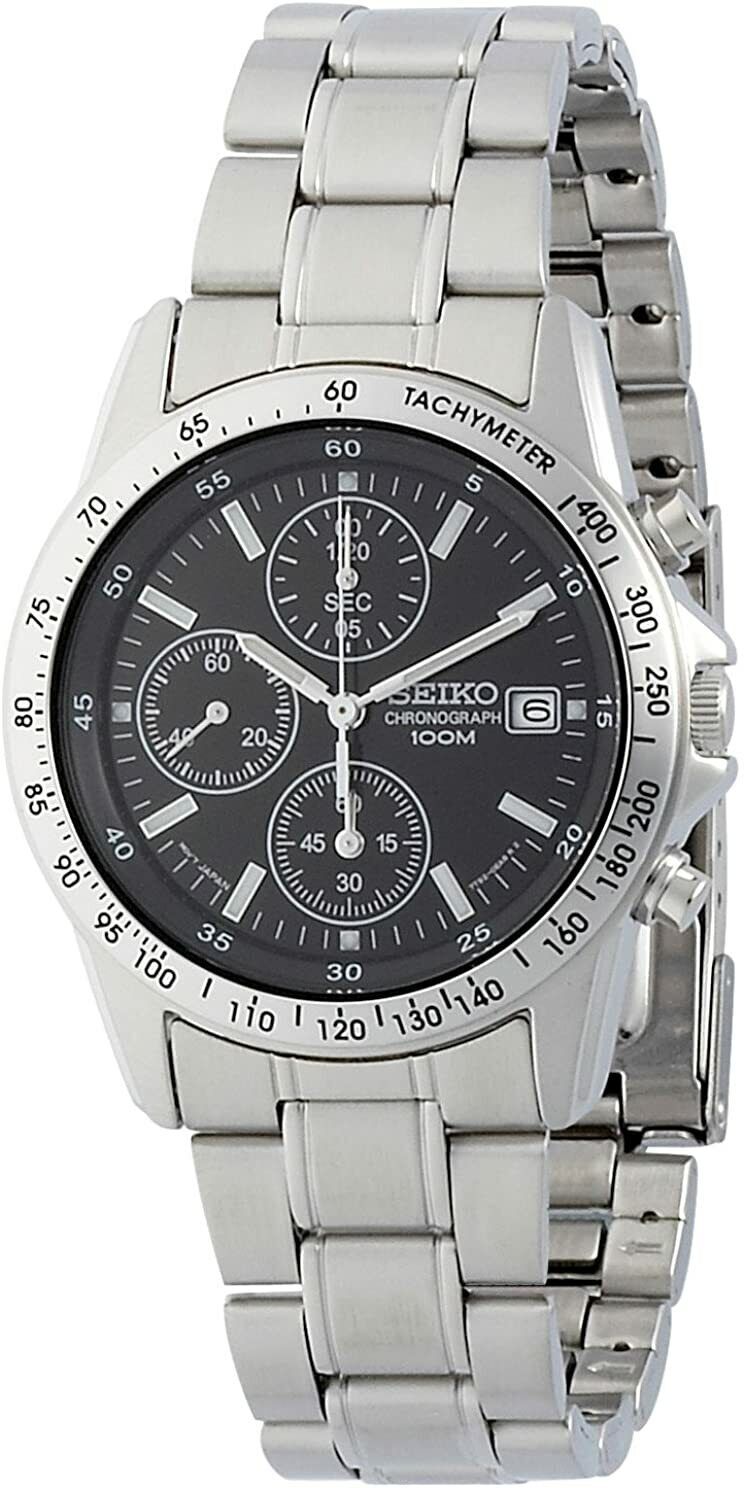 Seiko Men’s Black Watch – SND367PC