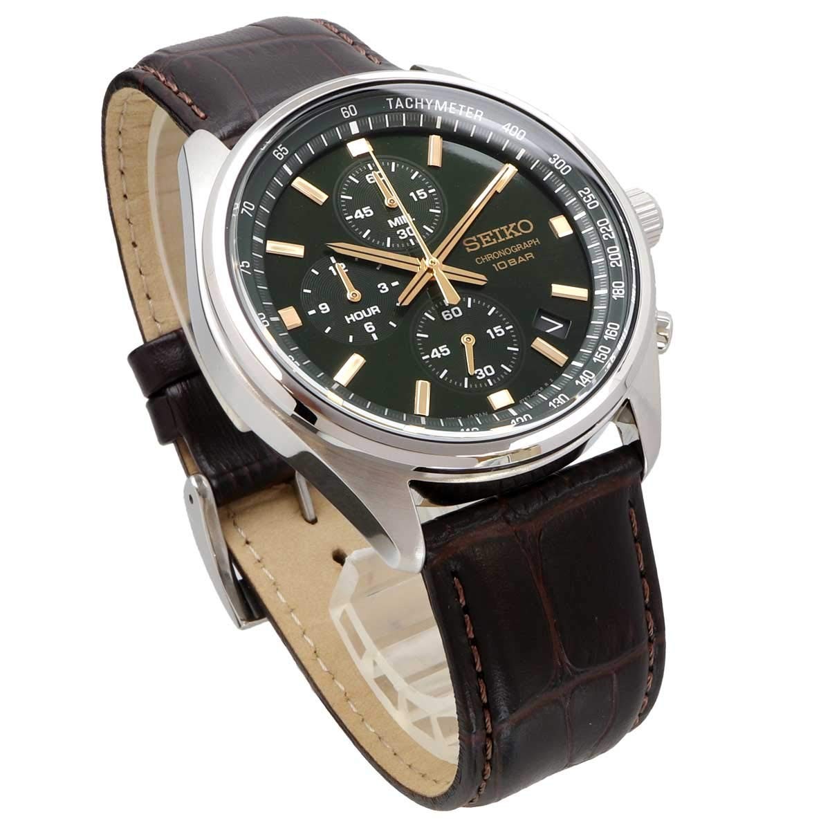 SEIKO Quartz Chronograph SSB385P1 Men’s Watch
