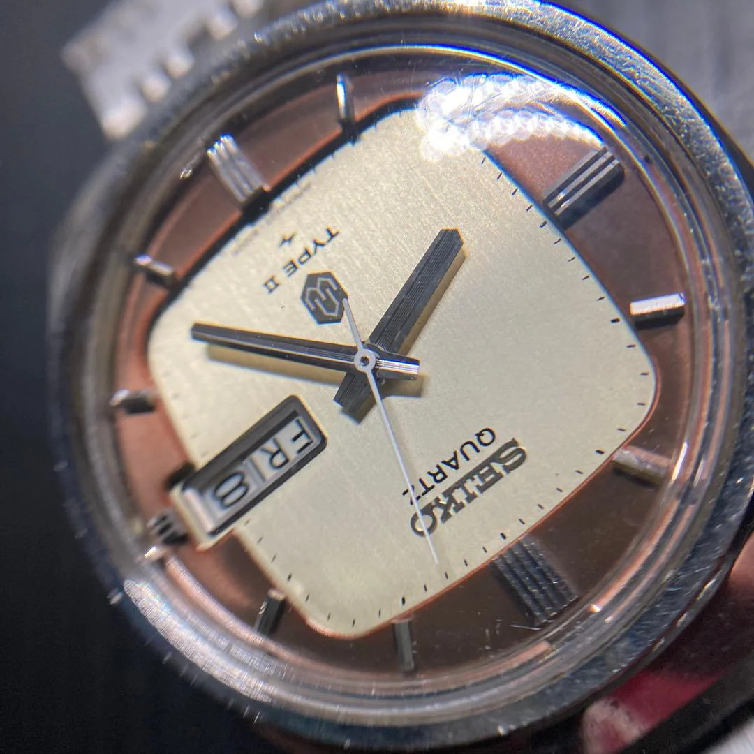 SEIKO Type II 4623 Quartz Stainless Steel Watch