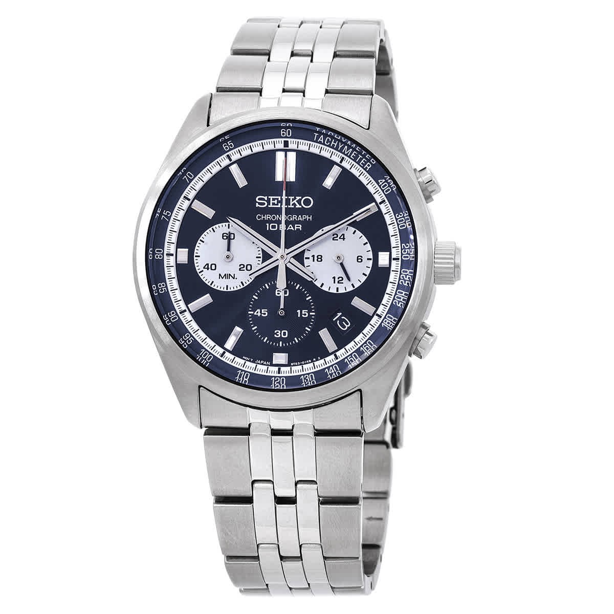 Seiko Chronograph Quartz Blue Dial Men’s Watch SSB427P1