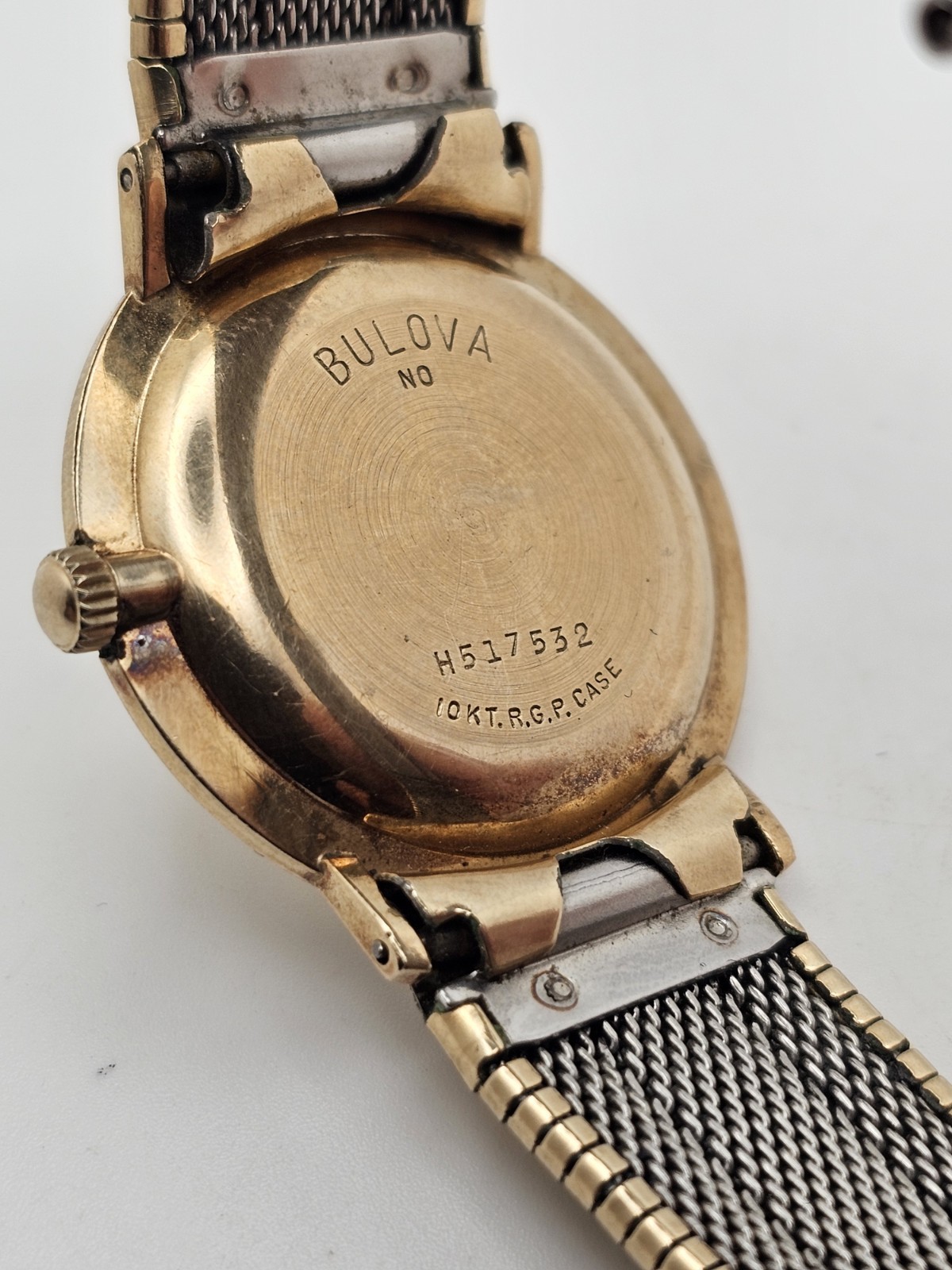 Vintage 1970 Bulova “Whale” Mechanical 10k Gold filled Case Analog Men Watch🔥👀