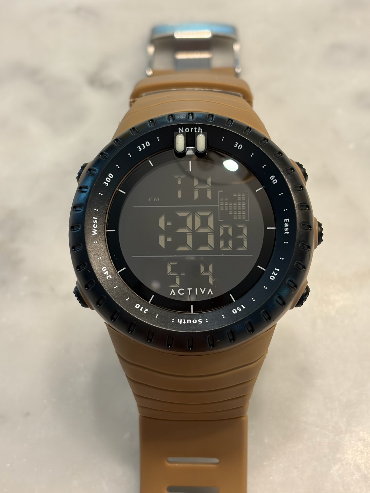 Activa Men’s Digital Watch ACW1237-003 – 49mm Case