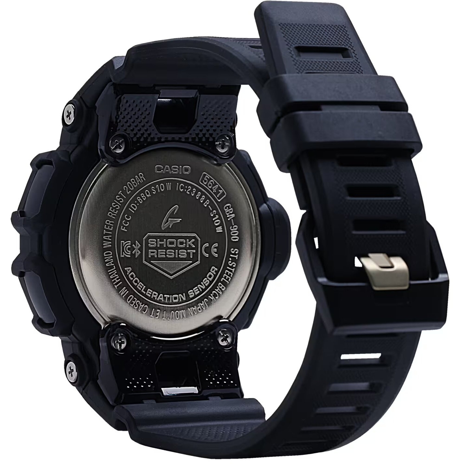 Casio Men’s Watch G-Shock Move World Timer Black Analog Digital Dial GBA900-1A