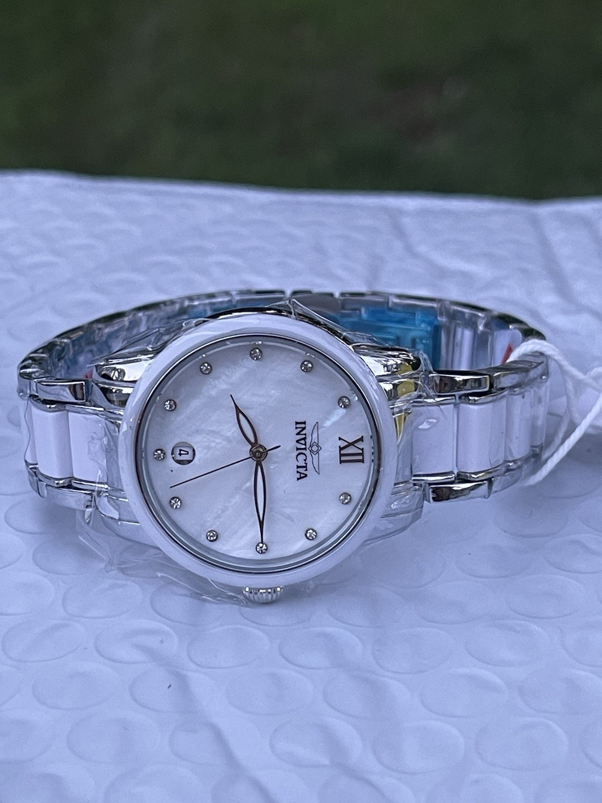 Invicta Celestial Lady Women’s Watch – 34.7mm, Silver & White NEW