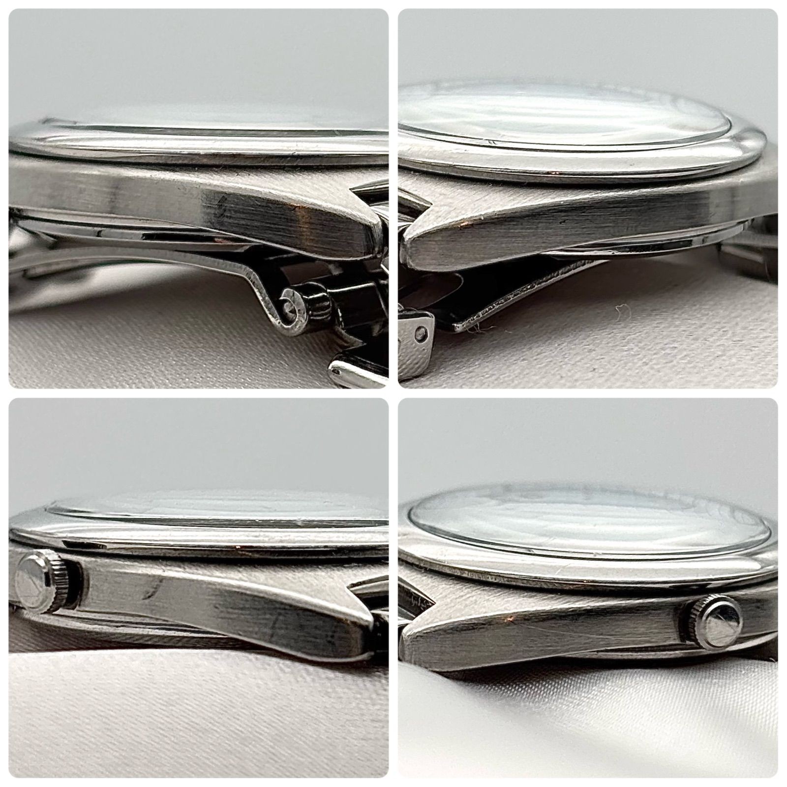 Working Item agnes b. Watch Ladies Quartz 1N01 0AM0 Analog Round Face Silver Sim