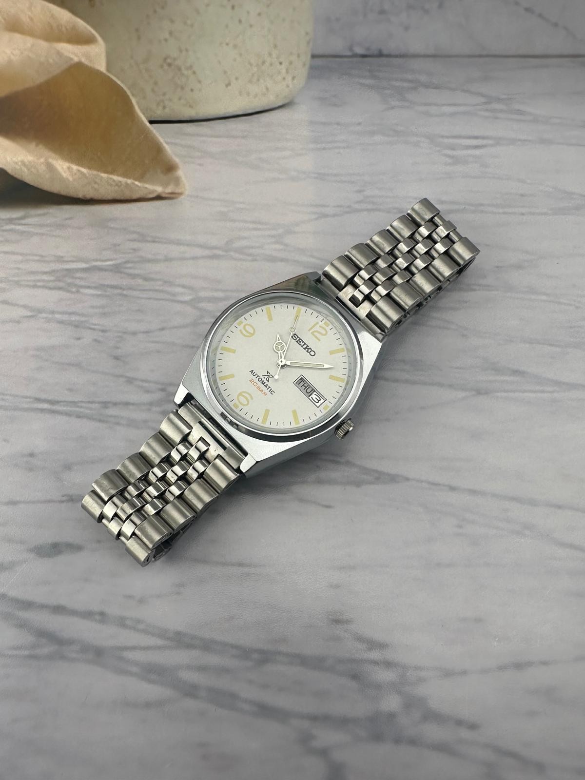 Vintage Seiko Automatic 6309A 17 Jewels D/D Japan made Man’s Wrist Watch