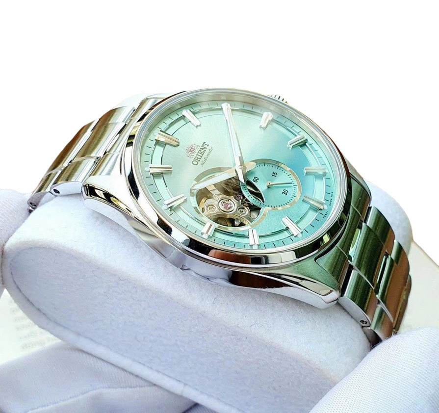 Orient Automatic Sapphire Crystal Blue Dial Stainless RN-AR0009L Men’s Watch