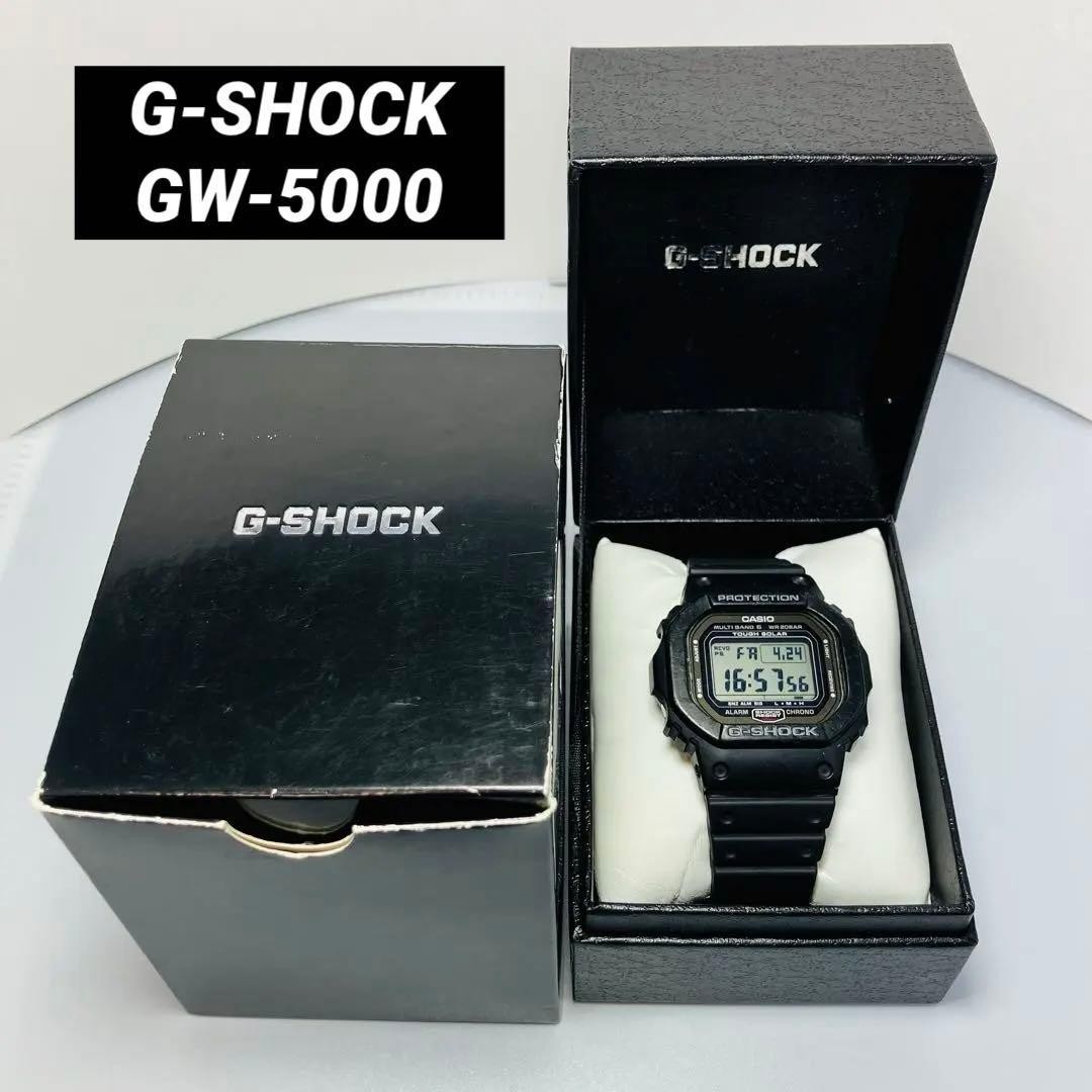 CASIO G-SHOCK GW-5000-1JF Watch Tough Solar Radio Controlled Working From Japan