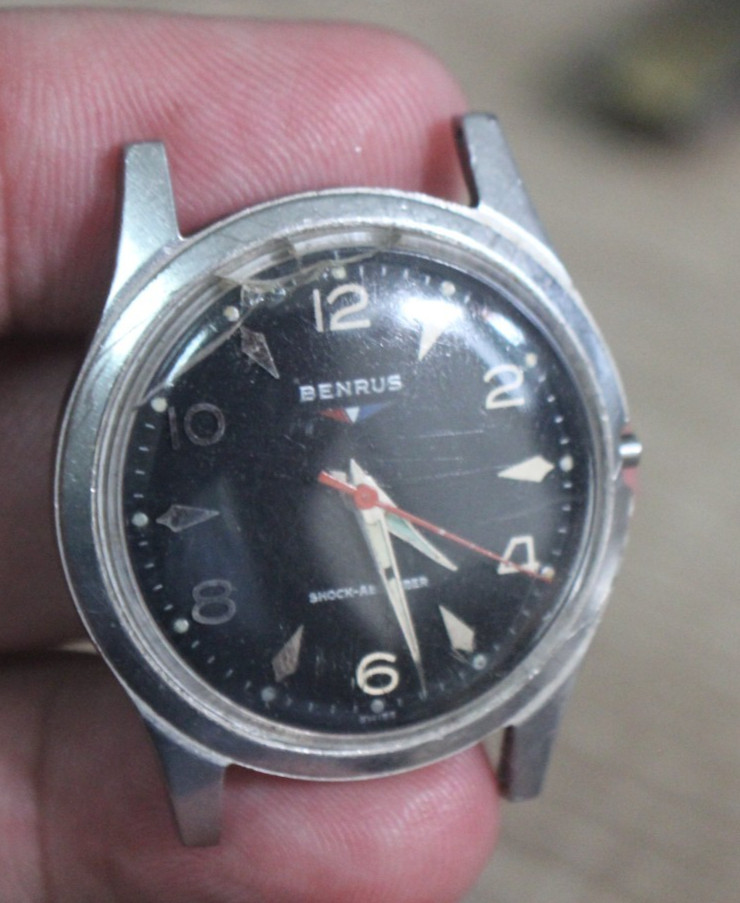 BENRUS Mechanical 17 Jewels Men’s Watch DR 2F1