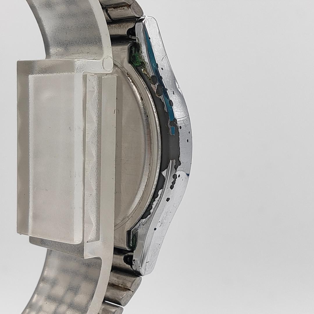 Casio MQ-514 Quartz Day-Date Stainless Steel Watch Dead battery
