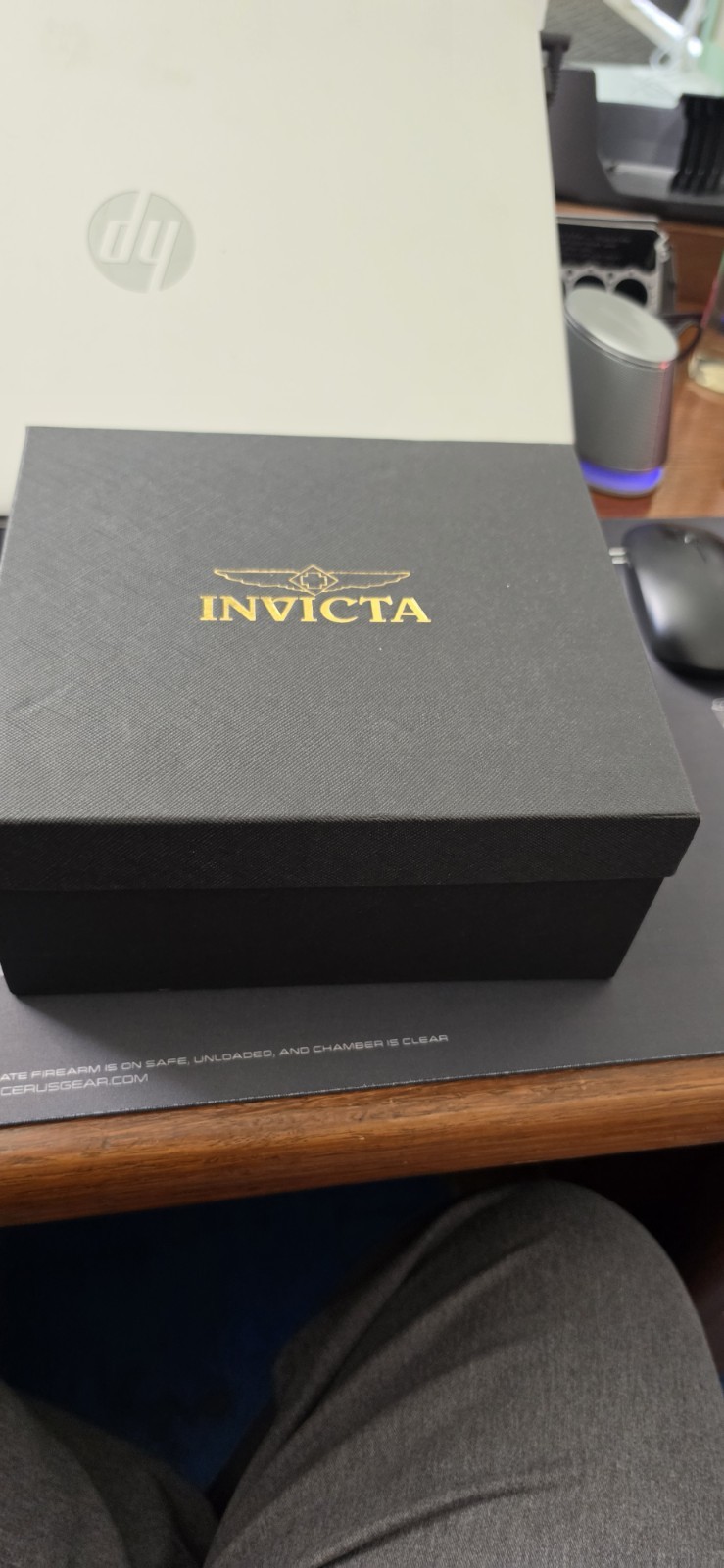 Invicta Men’s Skeleton Dial Automatic Watch Green/Black Silicone Strap w/ Box