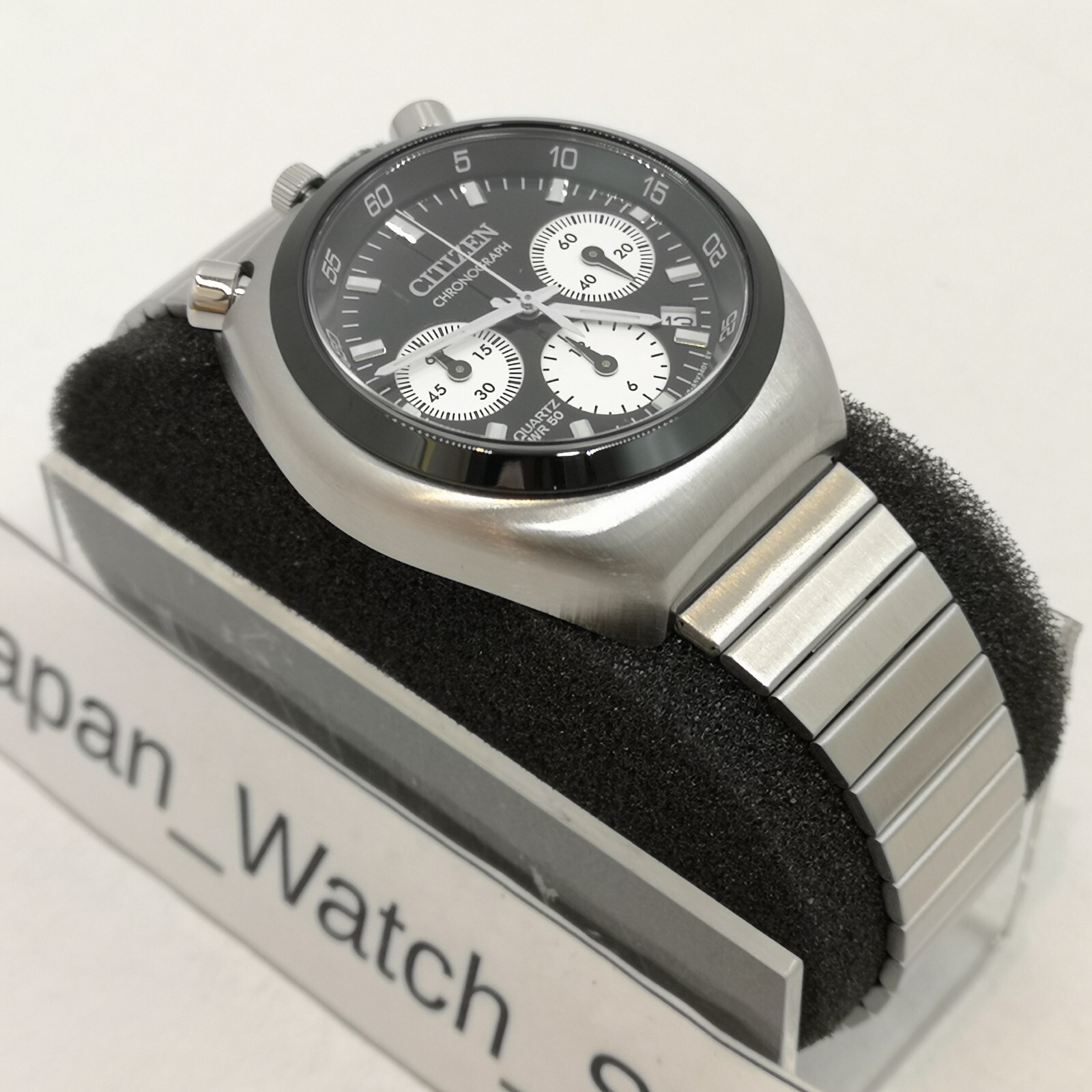 CITIZEN COLLECTION Record Tsuno Chrono AN3660-81E Black Men’s Watch New in Box